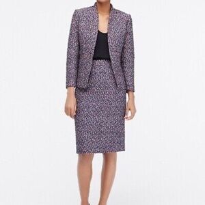 J Crew no. 2 (number 2) pencil skirt in confetti tweed. NWT. Size 6.